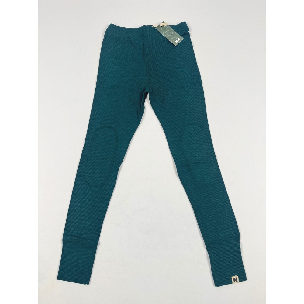 NUI Organics Child Merino Silk Leggings Deep Sea 8Y